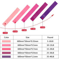 WorthWhile-bandas elásticas de resistencia para entrenamiento de Yoga, equipo de goma para Crossfit, ejercicio, gimnasio - details 6