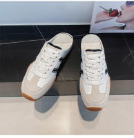 Dexun zapatos media zapatillas nuevo feo lindo medio arrastre zapatos deportivos planos casuales de gran tamaño zapatos de las mujeres 41-43 - details 23