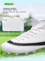 Zapatos de fútbol transpirables para hombres deportivos juveniles de alta calidad, nuevos y de gran tamaño, atletas estudiantes con suelas de uñas - details 5