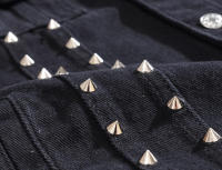 Chaleco rasgado sin mangas de estilo retro para hombre Vestido informal de punto con solapas y correas Ropa de algodón y poliéster - details 7