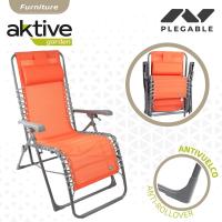 Antivuelco plegable, Peso máximo soportado 150Kg., Estable y Resistente, Reclinable con Ajuste de posición, Medidas pos. Silla 52x73x106 cm, Medidas pos. tum (61080) - details 1