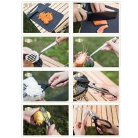 Juego de utensilios de cocina para acampada, utensilios de cocina portátiles con tenedores, 8 piezas - details 5