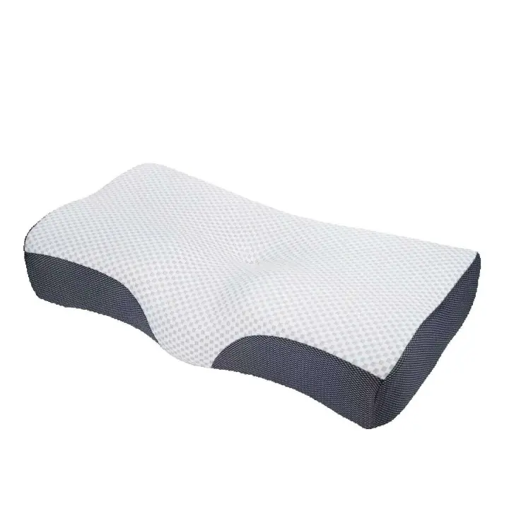 Almohada de Dormir Ergonómica Ortopédica Cubierta Desmontable de Espuma de Memoria - 1