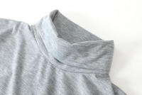 Camiseta de manga larga con cuello medio alto para hombre, Jersey informal de Color sólido, ropa interior - details 32
