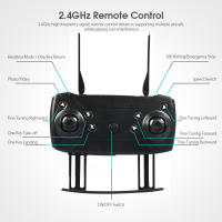 Drone camara E58 HD 4K devolución doblar vuelo clítoris control remoto juguetes - details 13