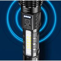 Linterna LED Potente XHP50 Resistente al Agua, Portátil, 7 Modos, Carga Recargable por USB - details 13
