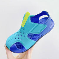 Avión ala Velcro niños agujero zapatos niños y niñas nuevo pequeño fresco bolsa transpirable cabeza sandalias - details 6