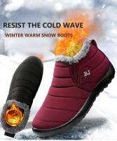 Botas de Nieve para Hombres Zapatos de Trabajo Impermeables con Forro de Piel - details 14
