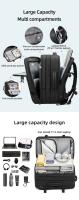 Mochila de Viaje para Hombres 60L Airback Vacuum Compression Multifuncional Impermeable Anti Robo - details 2