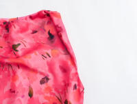 TRAFZA-Vestido largo sin mangas para mujer, prenda Sexy con cuello redondo, dobladillo con abertura, estampado elegante, para fiesta en la playa, Verano - details 4