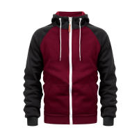 Sudadera deportiva para hombre, top con mangas de color en contraste, moda casual - details 19