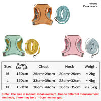 HOOPET-Chaleco con correa para gato, arnés ajustable de malla transpirable para exteriores, tirantes para el pecho, Collar impermeable - details 4