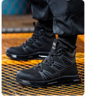 Zapatos de trabajo con puntera de acero antigolpes y antiperforaciones para hombre Calzado deportivo ligero, cómodo y transpirable - details 12