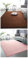 Alfombra de Terciopelo Coral para Decoración de Sala de Estar Moderna Espesora Corta Alfombra de Juego para Habitación de Niños Cojín para Balcón - details 13