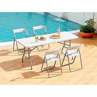 mesa plegable piscina
