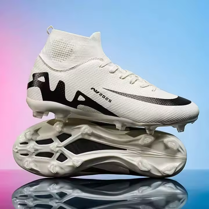 Nuevos zapatos de fútbol transpirables de alta calidad para hombres con diseño de uñas rotas para jóvenes fanáticos de los deportes disciplinarios cruzados - 1