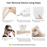 Depilación Láser IPL Inicio Señoras Afeitado Fuerte Pulso Depiladora Epilator Set de Regalo - details 6
