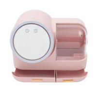Organizador de Maquillaje Caja de Almacenamiento de Cosméticos con Luz LED HD Espejo Cubierta Carga USB (Blanco/Rosa/Verde) Estable Propiedad Alta Confianza Estilo Moderno - details 14