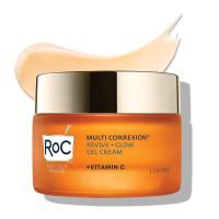 RoC Multi Correxion Revive + Glow 10% Vitamina C Blend Hidratante facial, crema en gel antienvejecimiento para un brillo instantáneo, hipoalergénica y - details 0