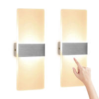 Lámpara de pared LED 6W Luz cálida para pasillos Ahorro de energía Control táctil - details 0