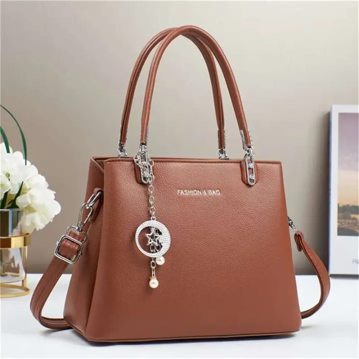 Bolso de hombro diagonal de gran capacidad 21269 para mujer, de gama alta, con un solo asa, cobertura de otoño - 1