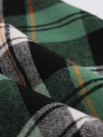 2025 nuevo Hepburn Retro Turn-Down Collar Plaid Rockabilly vestidos de Navidad mujeres invierno 3/4 longitud manga bolsillos vestido elegante - details 9