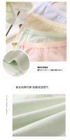 7Pcs/Set Cotton Panties Women Breathable Underwear Cute Girls Briefs Solid Panty Sexy Soft Underpants Female Seamless Lingerie - details 8