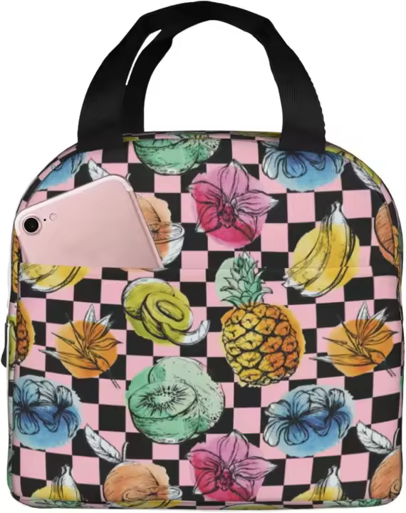 Bolsa de Almuerzo Reutilizable Estilizada Bolsa de Almuerzo Aislada para Oficina y Actividades de Campo Regalo Perfecto para el Día del Padre - 1