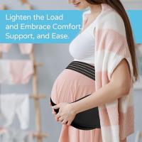 Soporte de Barriga Ajustable para Embarazadas Protector de Abdomen con Cinturón de Espalda - details 3