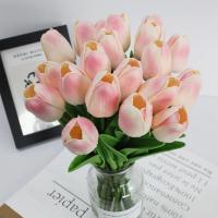 Tulipanes Artificiales de Espuma PE 20PCS Flores Falsas para Día de la Madre, Día de San Valentín, Decoración de Jardín, Fiesta en Casa - details 4