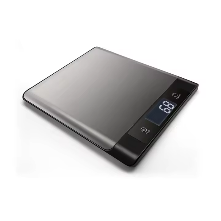 Báscula de Alimentos de Acero Inoxidable Báscula Digital para Cocina Pesado Electrónico de 5kg - 1