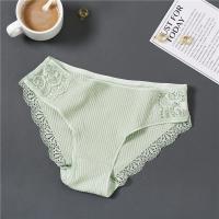 3 unids/set de bragas de algodón para mujer, M-2XL de tiro bajo, ropa interior de encaje de retales a la moda, calzoncillos suaves para mujer, lencería 2022 - details 17