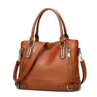 Bolso Bandolera de Cuero PU para Mujer, Bolso de Hombro informal, Bolso de mano de Gran Capacidad - details 3