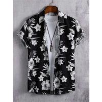 Camiseta de Verano de Playa Hawaiiana Estampado de Denim 3D para Hombres Manga Corta Transpirable - details 13