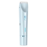 Maquinilla de afeitar para mujer, depiladora eléctrica portátil, indolora, para piernas púbicas, recortador de pelo corporal para damas, Bikini, axilas, piernas - details 6