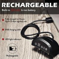 Collar Recargable para Perros, Dispositivo con Control Avanzado de Ladridos, Vibra, para Adiestramiento de Perros, Parada Automática - details 5