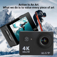 Cámara Impermeable 4K 1080P/30FPS WiFi 2,0 170D Cámara de Acción para Casco Grabación de Video - details 0