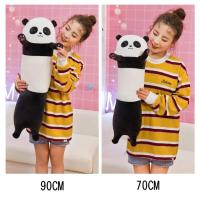 Almohada de panda gigante para niñas, muñeco de juguete de felpa, patas largas de clip para dormir, muñeca de tela, regalo de cumpleaños para niños, cojín para silla - details 4