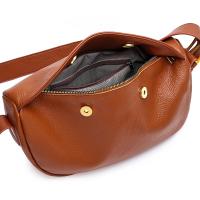 Bolso de hombro de piel auténtica para mujer, bandolera de piel de vaca con media luna, marca de lujo a la moda, 100% - details 16