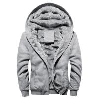 Sudadera deportiva informal de invierno para hombre, chaqueta gruesa de terciopelo, sudadera cálida - details 4