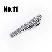 Nuevo Clips para corbata clásicos simples de 4cm, accesorios de Pin diario de Metal para hombre, regalo - details 13