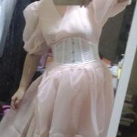 Ropa Interior de Malla para Moldear el Abdomen Postparto Cinturón de Entrenamiento con Encaje Floral para Adelgazar la Cintura - details 1
