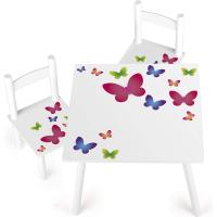Juego de Blanco Muebles Infantiles para Niños, Estable, Diversión y Aprendizaje, Fácil Montaje - details 3