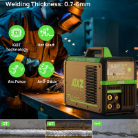 Máquina de Soldar de Aluminio AIXZ 5 en 1 Soldadora TIG AC/DC Precisa Digital Pulse 2T/4T - details 1