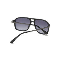 Gafas de sol de lectura bifocales, lentes grises de gran tamaño, doble puente, cómodas, protección UV + 0,75 A + 4, TR90 - details 4