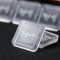 50PCS CHOSFOX Low Profile PBT Keycaps For Kailh Chocolate Switch nical Keyboard Ultra Thin Black White Transparent - details 3