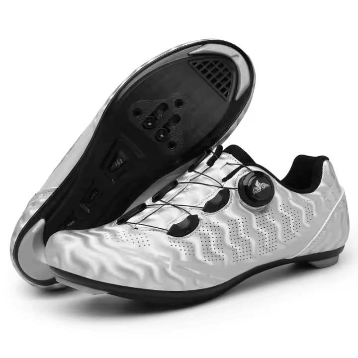 Zapatillas de ciclismo Unisex, zapatos MTB con tacos para hombre, bicicleta de cross de carretera, zapatillas planas de carreras para mujer, zapatos Spd para bicicleta de montaña, Zapatillas Mtb - 1