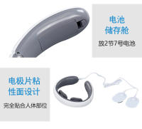 Masajeador Cervical Protector de cuello eléctrico, Masajeador Cervical de pulso, Instrumento de amasamiento de vibración para cuello Cervical Instrumento de fisioterapia - details 13