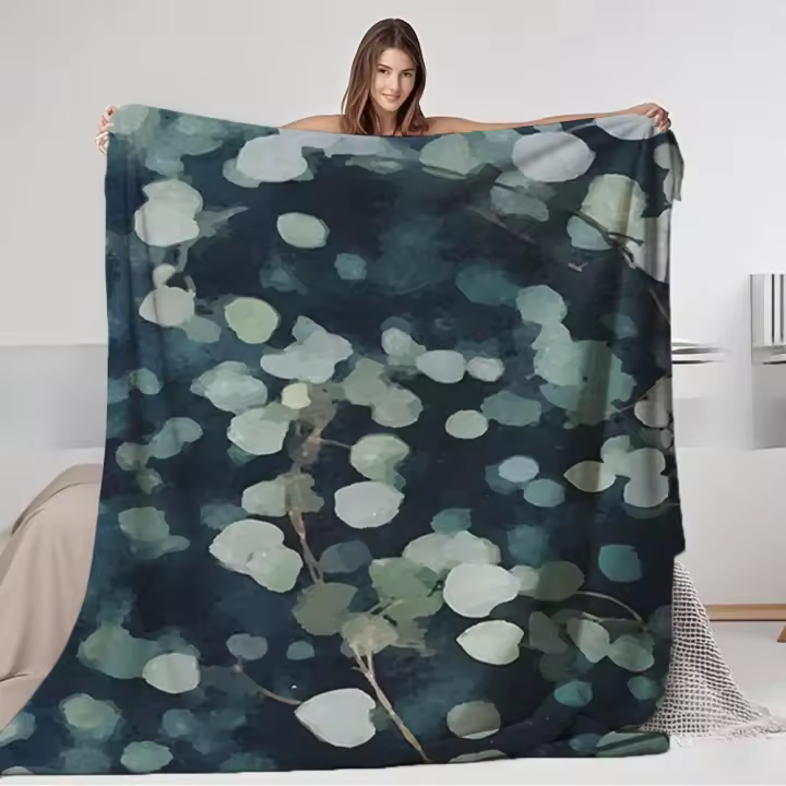 Manta de Invierno Moderna de Vellón Cubierta de Edredón de Cama para Niños - 1
