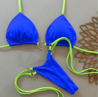 Conjunto de Bikini Halter de Color Sólido RUOTONSEPT Traje de Baño de Estilo Brasileño para Mujeres - details 9